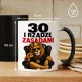 Kubek Z Nadrukiem Na 30 Urodziny Prezent Dla Mężczyzny: Rządzę Zasadami Kubek Z Nadrukiem Na 30 Urodziny Prezent Dla Mężczyzny: Rządzę Zasadami
