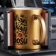 Złoty Kubek Dla Niej Prezent Na Walentynki Dla Kobiety: Kawa I Chaos