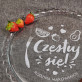 Częstuj się - Płaska patera na ciasto