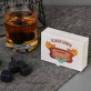 Człowiek legenda - Kamienie do whisky z nadrukiem