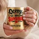 Złoty Kubek Dla Nauczycielki Prezent Na Dzień Nauczyciela Dla Kobiety: Oceny To Moja Supermoc