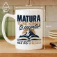 Kubek Z Nadrukiem Dla Maturzysty Prezent Dla Mężczyzny: Matura - Idź Po Więcej Kubek Z Nadrukiem Dla Maturzysty Prezent Dla Mężczyzny: Matura - Idź Po Więcej
