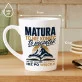 Kubek Z Nadrukiem Dla Maturzysty Prezent Dla Mężczyzny: Matura - Idź Po Więcej Kubek Z Nadrukiem Dla Maturzysty Prezent Dla Mężczyzny: Matura - Idź Po Więcej
