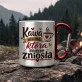 Kubek Metalowy z Karabińczykiem Na 5 Rocznicę Ślubu Prezent Dla Kobiety: Kawowy Urok Kubek Metalowy z Karabińczykiem Na 5 Rocznicę Ślubu Prezent Dla Kobiety: Kawowy Urok