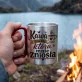 Kubek Metalowy z Karabińczykiem Na 5 Rocznicę Ślubu Prezent Dla Kobiety: Kawowy Urok Kubek Metalowy z Karabińczykiem Na 5 Rocznicę Ślubu Prezent Dla Kobiety: Kawowy Urok