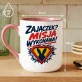 Kubek Z Nadrukiem Na Zajączka Prezent Dla Mężczyzny: Zając Bohater