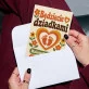 Kartka z Życzeniami Dla Przyszłych Dziadków Dla Pary: Retro Radość Oczekiwania Kartka z Życzeniami Dla Przyszłych Dziadków Dla Pary: Retro Radość Oczekiwania