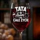 Kieliszek Do Wina Na Narodziny Dziecka Prezent Dla Mężczyzny: Tata Awans Na Całe Życie Kieliszek Do Wina Na Narodziny Dziecka Prezent Dla Mężczyzny: Tata Awans Na Całe Życie