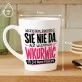 Kubek Z Nadrukiem Dla Koleżanki Prezent Dla Kobiety: Wszystkim Dogodzić Się Nie Da Kubek Z Nadrukiem Dla Koleżanki Prezent Dla Kobiety: Wszystkim Dogodzić Się Nie Da