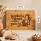 Deska Do Krojenia Na Urodziny Prezent Dla Kobiety: Królowa Krojenia