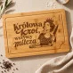 Deska Do Krojenia Na Urodziny Prezent Dla Kobiety: Królowa Krojenia