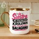 Kubek Z Nadrukiem Dla Siostry Prezent Dla Kobiety: Królowa Bałaganu Kubek Z Nadrukiem Dla Siostry Prezent Dla Kobiety: Królowa Bałaganu