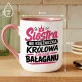 Kubek Z Nadrukiem Dla Siostry Prezent Dla Kobiety: Królowa Bałaganu Kubek Z Nadrukiem Dla Siostry Prezent Dla Kobiety: Królowa Bałaganu