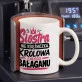 Kubek Z Nadrukiem Dla Siostry Prezent Dla Kobiety: Królowa Bałaganu Kubek Z Nadrukiem Dla Siostry Prezent Dla Kobiety: Królowa Bałaganu