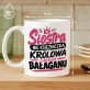 Kubek Z Nadrukiem Dla Siostry Prezent Dla Kobiety: Królowa Bałaganu Kubek Z Nadrukiem Dla Siostry Prezent Dla Kobiety: Królowa Bałaganu