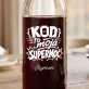 Karafka Do Wina Personalizowana Dla Programisty Prezent Dla Mężczyzny: Kod To Moja Supermoc Karafka Do Wina Personalizowana Dla Programisty Prezent Dla Mężczyzny: Kod To Moja Supermoc