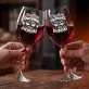 Dwa Kieliszki Do Wina Dla Dwojga Prezent Dla Pary: Dzielimy Butelki Dwa Kieliszki Do Wina Dla Dwojga Prezent Dla Pary: Dzielimy Butelki