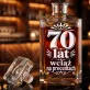 Karafka Do Whisky z Grawerem Na 70 Prezent: 70 Lat Wciąż Na Procentach Karafka Do Whisky z Grawerem Na 70 Prezent: 70 Lat Wciąż Na Procentach