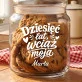 Słoik Na Ciastka z Grawerem Na 10 Rocznicę Ślubu Prezent Dla Kobiety: Dziesięć Lat, Wciąż Moja