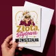 Kartka z Życzeniami Na 50 Rocznicę Ślubu Dla Kobiety: Złoty Humor Kartka z Życzeniami Na 50 Rocznicę Ślubu Dla Kobiety: Złoty Humor