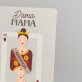 Dama mama - Wydruk na szkle akrylowym z podstawką