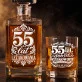 Zestaw Do Whisky Na 55 Urodziny Prezent Dla Mężczyzny: 55 Lat Leżakowania Zestaw Do Whisky Na 55 Urodziny Prezent Dla Mężczyzny: 55 Lat Leżakowania