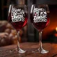 Dwa Kieliszki Do Wina Dla Pary Młodej Prezent Na Ślub Dla Pary: Bierzemy Na Zawsze