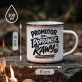 Kubek Emaliowany Dla Promotora Prezent Dla Mężczyzny: Promotor Z Humorem Kubek Emaliowany Dla Promotora Prezent Dla Mężczyzny: Promotor Z Humorem