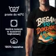 Koszulka Męska Dla Biegacza Prezent Dla Mężczyzny: Biegam Po Dokładkę