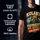 Koszulka Męska Dla Kolarza Prezent Dla Mężczyzny: Jadę Pod Wiatr