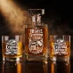 Zestaw Do Whisky Dla Spedytora Prezent Dla Mężczyzny: Mistrz Terminów I Tras Zestaw Do Whisky Dla Spedytora Prezent Dla Mężczyzny: Mistrz Terminów I Tras