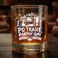 Szklanka Do Whisky Dla Kierowcy Ciężarówki Prezent Dla Mężczyzny: Po Trasie Krótkie Łyki