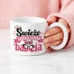 Kubek Z Okrągłym Uchem Na Pierwszy Dzień Babci Prezent Dla Babci Kobiety: Radość Nowej Babci Kubek Z Okrągłym Uchem Na Pierwszy Dzień Babci Prezent Dla Babci Kobiety: Radość Nowej Babci