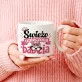 Kubek Z Okrągłym Uchem Na Pierwszy Dzień Babci Prezent Dla Babci Kobiety: Radość Nowej Babci Kubek Z Okrągłym Uchem Na Pierwszy Dzień Babci Prezent Dla Babci Kobiety: Radość Nowej Babci