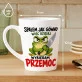 Kubek Z Nadrukiem Dla Mężczyzny Prezent Dla Mężczyzny: Wybieram Przemoc Kubek Z Nadrukiem Dla Mężczyzny Prezent Dla Mężczyzny: Wybieram Przemoc