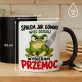 Kubek Z Nadrukiem Dla Mężczyzny Prezent Dla Mężczyzny: Wybieram Przemoc Kubek Z Nadrukiem Dla Mężczyzny Prezent Dla Mężczyzny: Wybieram Przemoc