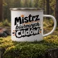 Kubek Emaliowany Dla Współpracownika Prezent Dla Mężczyzny: Biurowe Cuda Kubek Emaliowany Dla Współpracownika Prezent Dla Mężczyzny: Biurowe Cuda