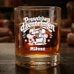 Szklanki Do Whisky z Grawerem Dla Starszego Pana Prezent Dla Mężczyzny: Prawdziwy Dżentelmen Szklanki Do Whisky z Grawerem Dla Starszego Pana Prezent Dla Mężczyzny: Prawdziwy Dżentelmen