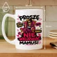 Kubek Z Nadrukiem Dla Mamy Prezent Na Dzień Mamy Dla Kobiety: Królowa Chaosu