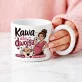 Kubek Z Okrągłym Uchem Dla Przyszłej Mamy Prezent Na Dzień Mamy Dla Kobiety: Macierzyński Monogram Kubek Z Okrągłym Uchem Dla Przyszłej Mamy Prezent Na Dzień Mamy Dla Kobiety: Macierzyński Monogram