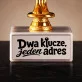 Statuetka Z Grawerem Na Nowy Dom Prezent Dla Pary: Dwa Klucze, Jeden Adres