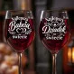 Dwa Kieliszki Do Wina Na Dzień Dziadka i Babci Prezent Dla Pary: Kieliszki Dla Dziadków Dwa Kieliszki Do Wina Na Dzień Dziadka i Babci Prezent Dla Pary: Kieliszki Dla Dziadków