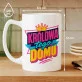 Kubek Z Nadrukiem Na Dzień Matki Prezent Dla Mamy Kobiety: Królowa Domu Kubek Z Nadrukiem Na Dzień Matki Prezent Dla Mamy Kobiety: Królowa Domu