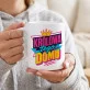 Kubek Z Nadrukiem Na Dzień Matki Prezent Dla Mamy Kobiety: Królowa Domu Kubek Z Nadrukiem Na Dzień Matki Prezent Dla Mamy Kobiety: Królowa Domu