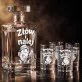 Zestaw Do Wódki z Grawerem Dla Wędkarza Prezent: Złów I Nalej