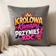 Poduszka Dekoracyjna Dla Niej Prezent Na Walentynki Dla Kobiety: Królowa Kanapy. Przynieś Koc. Poduszka Dekoracyjna Dla Niej Prezent Na Walentynki Dla Kobiety: Królowa Kanapy. Przynieś Koc.