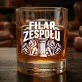 Szklanka Do Whisky Dla Kolegi Z Pracy Prezent Dla Mężczyzny: Filar Zespołu