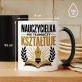 Kubek Z Nadrukiem Dla Nauczycielki Prezent Na Dzień Nauczyciela Dla Kobiety: Nauczycielka Kształtuje Kubek Z Nadrukiem Dla Nauczycielki Prezent Na Dzień Nauczyciela Dla Kobiety: Nauczycielka Kształtuje