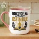 Kubek Z Nadrukiem Dla Nauczycielki Prezent Na Dzień Nauczyciela Dla Kobiety: Nauczycielka Kształtuje Kubek Z Nadrukiem Dla Nauczycielki Prezent Na Dzień Nauczyciela Dla Kobiety: Nauczycielka Kształtuje