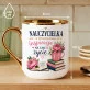 Kubek Z Nadrukiem Dla Nauczycielki Prezent Na Dzień Nauczyciela Dla Kobiety: Nauczycielka Inspiracja Kubek Z Nadrukiem Dla Nauczycielki Prezent Na Dzień Nauczyciela Dla Kobiety: Nauczycielka Inspiracja